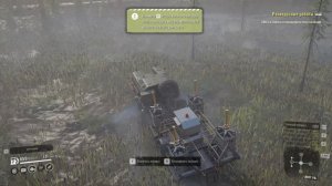 SnowRunner ZiKZ 612H Таймыр Болота - Разведочные работы - Найти точку на Западе