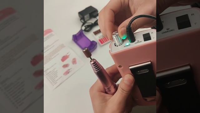 35000 об / мин аккумуляторная дрель для ногтей 3000 мач портативный маникюр педикюр шлифовальный смотреть онлайн