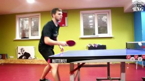 Топ спин слева по подрезке | Настольный теннис | Backhand Topspin | Table Tennis 2020