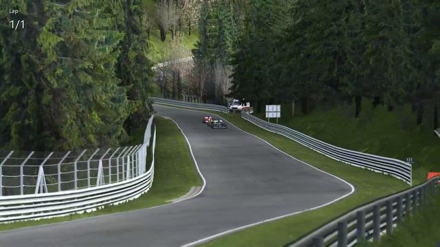 MERCEDES W11 vs RED BULL RB19 vs FERRARI F2004 at NORDSCHLEIFE