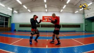 Кикбоксинг. Обучающее видео. Защита от лоукика.