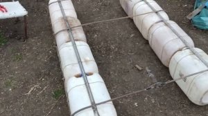 Катамаран своими руками за 1000 рублей!!!