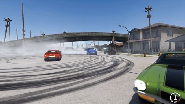 E-Supercharged Jeep Grand Cherokee 5.7 HEMI Tears Up Groove Street (Assetto Corsa) смотреть онлайн