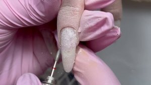 Как покрыть гелем под кутикулу? Как не допустить отслоек? Распад материала | Переношенное покрытие