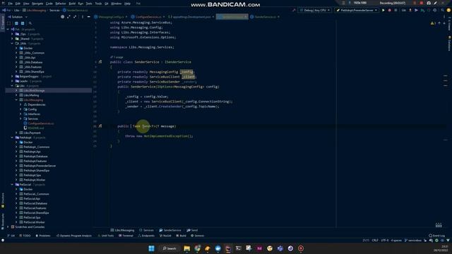 Azure Service Bus Messaging in C# .NET смотреть онлайн