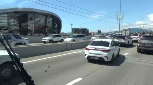 Дорога из Красной поляны в Адлер