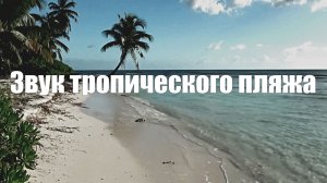 Звук природы. Звук тропического пляжа
