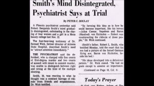 Убийцы: Роберт Смит (р. 1948)