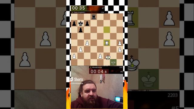 ЭТО Я ТЕБЯ СЕЙЧАС ОТГОНДОЛЬЕРЮ! // НИКОЛАЙ ДУБОВИК #chess #шахматы #shorts