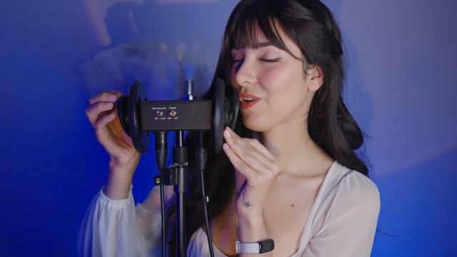 ASMR Unintelligible 3DIO Up Your Ears (Mouth Sounds) смотреть онлайн