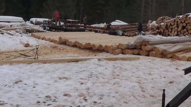 Вертикальная ось стен при рубке сруба