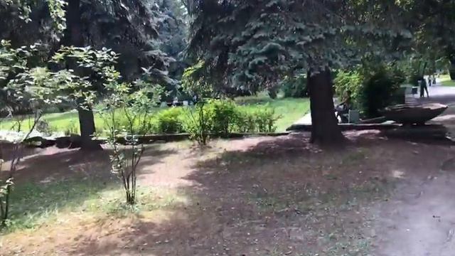 Дендрологический парк.Птицы.Люди гуляют.4. смотреть онлайн