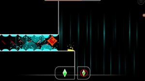 geometry dash- прошёл уровень space battle