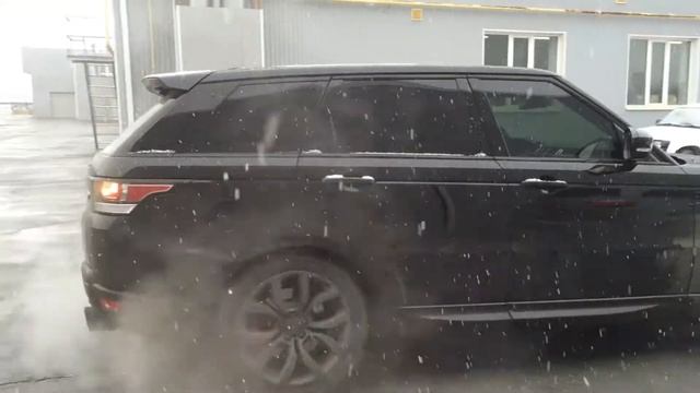 Range Rover Sport - последние дни жизни до эксклюзивного тюнинга от SCL Global concept смотреть онлайн