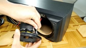 Look inside Mission 77C Center speaker - What's Inside?