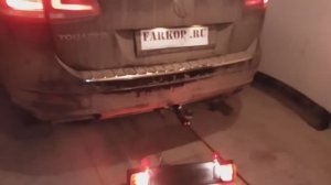 Установка фаркопа на Volkswagen Touareg 2013г.в. в компании Фаркоп161. Imiola арт. A.015