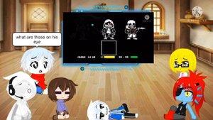Undertale react to Murder Time Trio