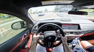 BMW X6M Competition POV Drive (Car Audio Only)