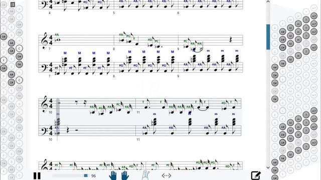 Как играть на баяне Выше (Нюша)| How to play on accordion | SMT Pro смотреть онлайн