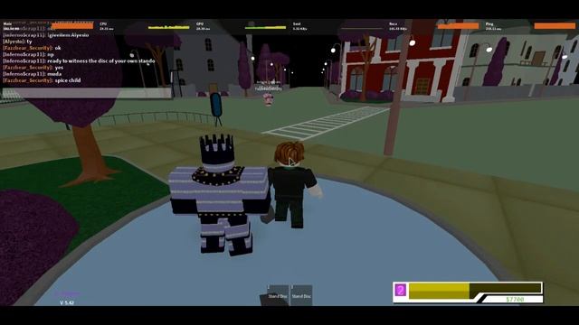 Giving out free stands with white snake! | Project jojo |Roblox смотреть онлайн