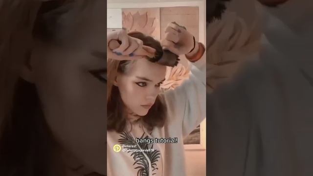 Прическа для шёлк чёлку ?? смотреть онлайн