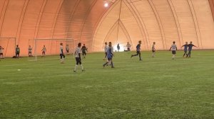 Принял на грудь, подработал и точно пробил