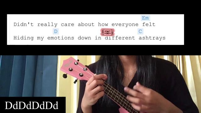 beautiful scars ukulele tutorial смотреть онлайн