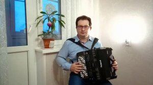 В лесу родилась ёлочка на баяне Roland