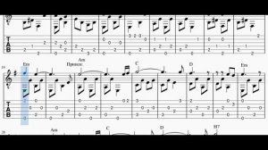 Голубая планета (А.Рыбников) +ТАБЫ