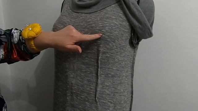 Как сделать вытачки на готовом изделии. Ответ на вопрос подписчика.mp4
