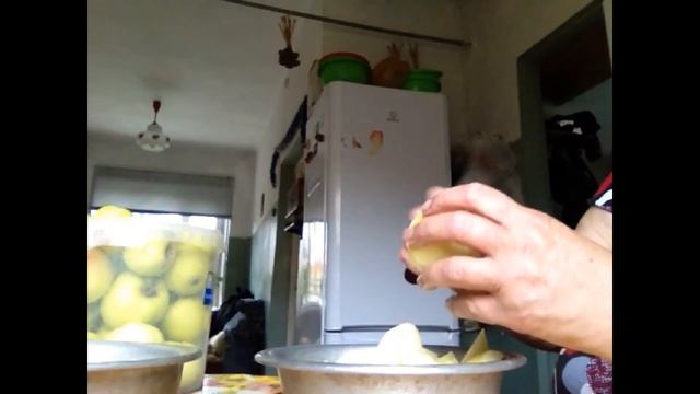 Готовлю яблочное пюре/ Опять пирожки смотреть онлайн