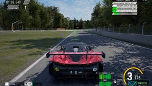 McLaren 720S GT3. Трасса MONZA CIRCUTA. ИТАЛИЯ