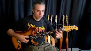 MALAGUENA (pratice) - Nylocaster Flamenco Guitar - Ben Woods