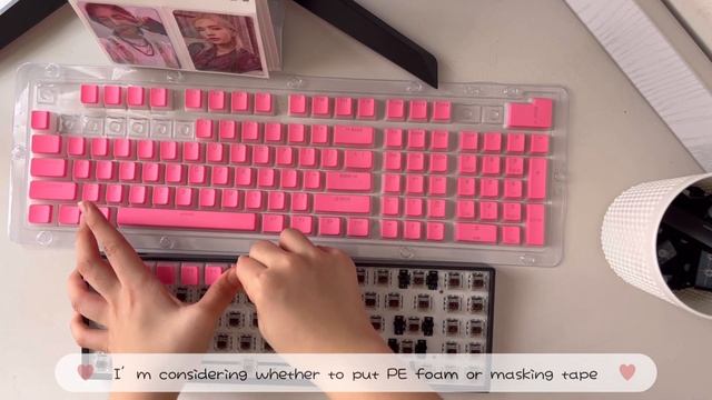Unboxing Alcha Pink Pudding Keycaps for RK71 Royal Kludge Keyboard смотреть онлайн