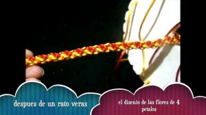 Плетеный браслет Кумихимо.