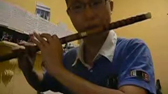Chinese Flute Dizi Ta Ta Folk Dance смотреть онлайн