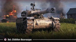 World of tanks►Катаю Bat.-Châtillon Bourrasque.