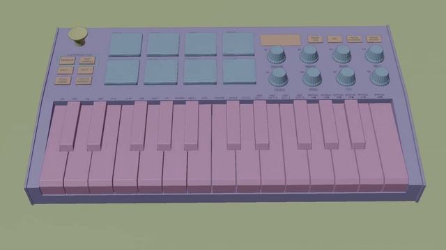 TEST RENDER ANIMATION 2 - BLENDER KEYBOARD #blender #bigginer #3danimation #keyboard #3dmodel смотреть онлайн