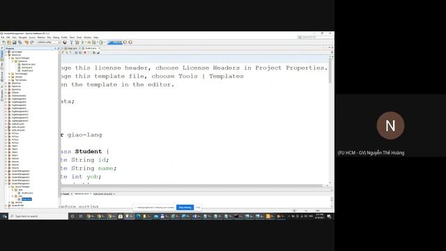 Nhập môn Lập trình OOP với Java: Bài 15 - Bài toán Quản lí hồ sơ sinh viên (phiên bản 1) смотреть онлайн