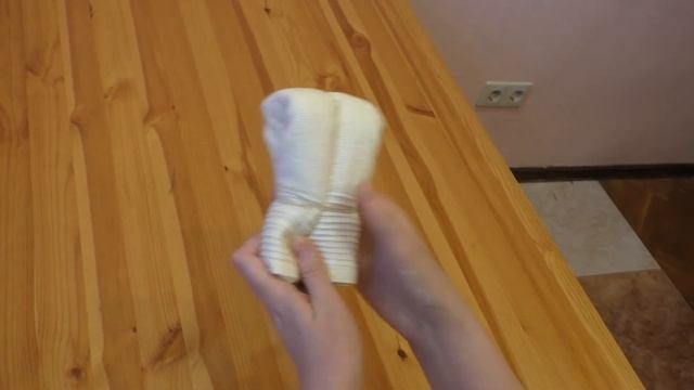 Как сделать игрушку из полотенца своими руками. Поделка Собака.
