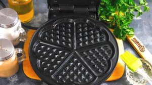 Омлет в вафельнице