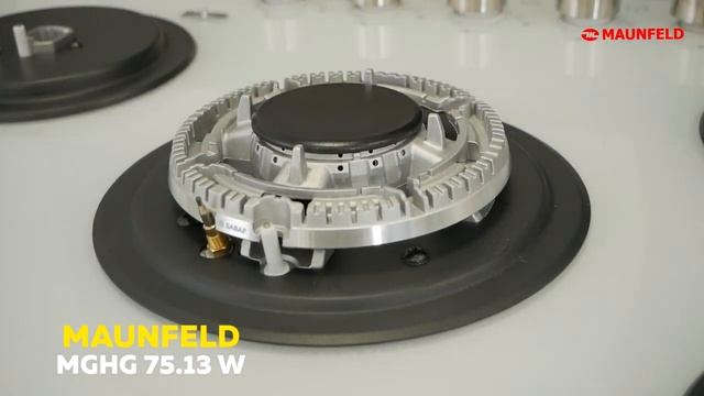 Газовая варочная панель MAUNFELD MGHG 75 13 смотреть онлайн