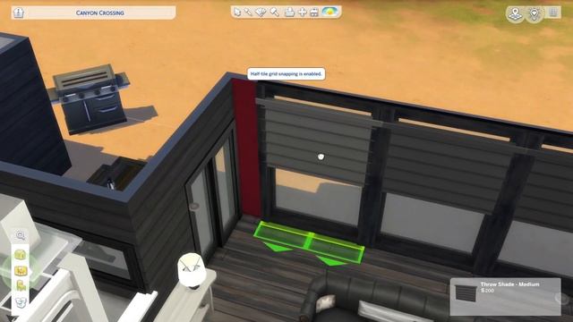 Modern Ranch Home: Sims 4 Speed Build