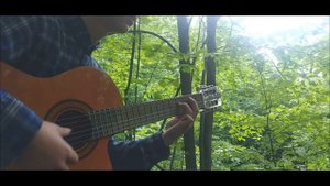 MINECRAFT - "Sweden" на гитаре (C418 Sweden Classical Guitar Cover)
