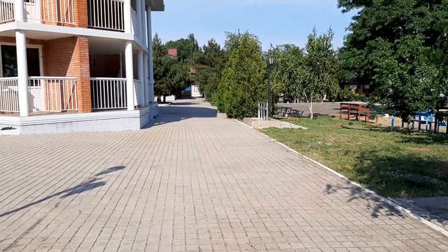 Урзуф обзор территории лагеря Буривестник 17 июня 2020 г.