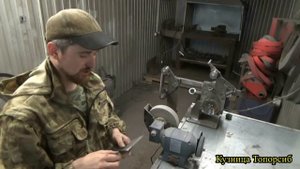 Заточка таежного топора. Правка и заточка линзы.
