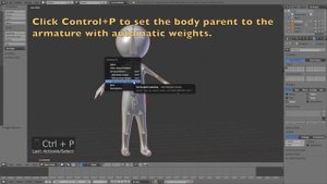 [2.79] Quick Character Rigging in Blender: Animation Tutorial