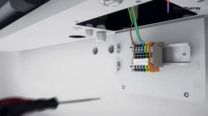 Монтаж водяного калорифера Dantherm