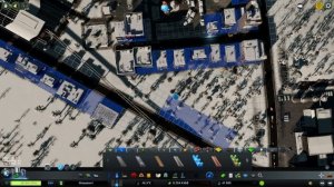 Cities: Skylines - Рождественский снег! #34