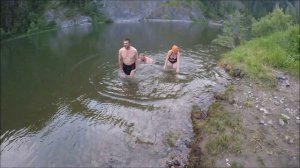 Туристическая баня на реке